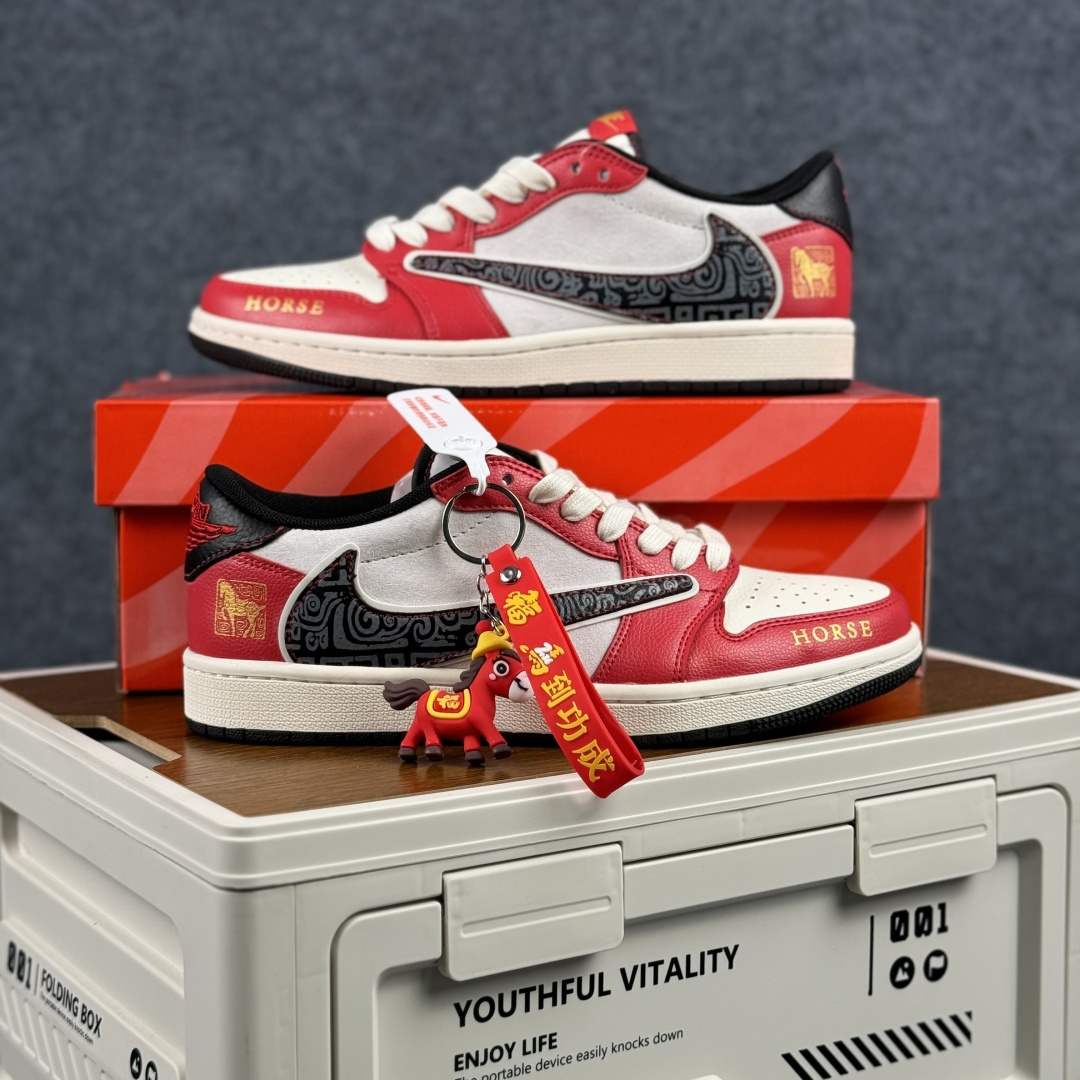 280 Nike Air Jordan 1 Low 定制配色 马年限定 定制AJ联名-高端定制 低帮复古文化板鞋 FC1688-249-Chinese UA Cheap High Quatity Brand Clothes Bags handbags Sneakers wholesale wholesaler seller from China Factory suppliers Fashion Clothing Shoes best Quality Beautiful Price 280 Nike Air Jordan 1 Low 定制配色 马年限定 定制AJ联名-高端定制 低帮复古文化板鞋 FC1688-249