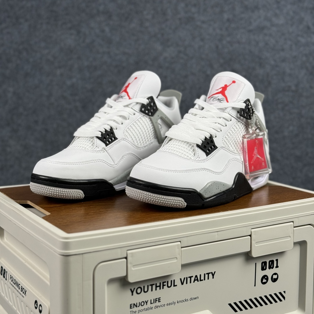 300 W版 Air Jordan AJ4 ”Metallic Gold” 白灰 乔丹AJ4代中帮复古休闲篮球鞋 840606-192-Chinese UA Cheap High Quatity Brand Clothes Bags handbags Sneakers wholesale wholesaler seller from China Factory suppliers Fashion Clothing Shoes best Quality Beautiful Price 300 W版 Air Jordan AJ4 ”Metallic Gold” 白灰 乔丹AJ4代中帮复古休闲篮球鞋 840606-192