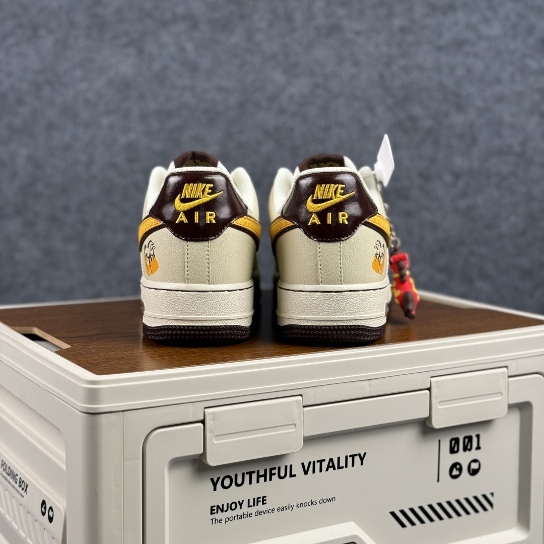 260 Nike Air Force 1'07 Low 马年限定 米杏金纹 空军一号低帮休闲板鞋 NH0601-504-Chinese UA Cheap High Quatity Brand Clothes Bags handbags Sneakers wholesale wholesaler seller from China Factory suppliers Fashion Clothing Shoes best Quality Beautiful Price 260 Nike Air Force 1'07 Low 马年限定 米杏金纹 空军一号低帮休闲板鞋 NH0601-504