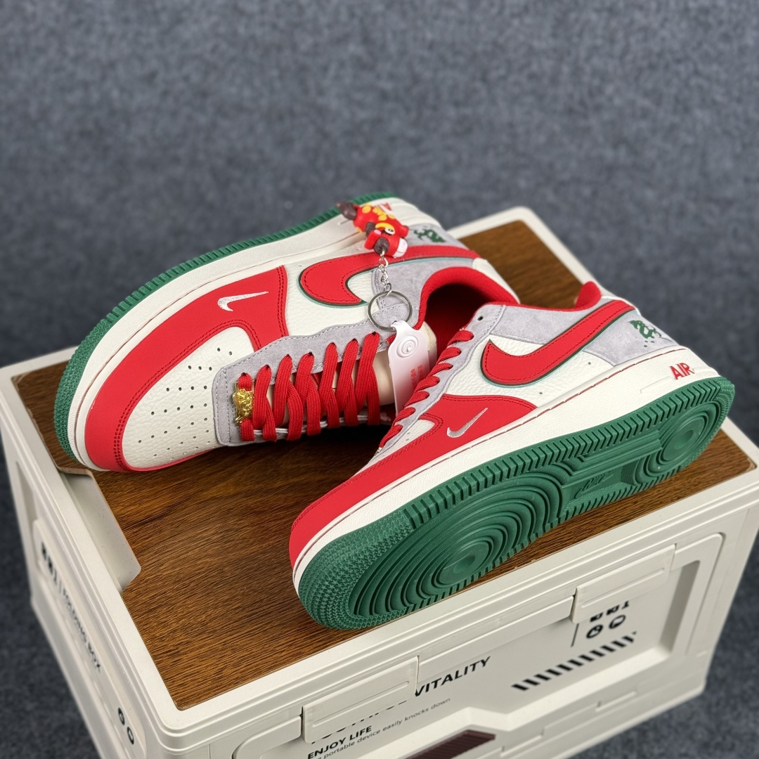 260 Nike Air Force 1'07 Low 马年限定 丹枫银霜 空军一号低帮休闲板鞋 NH0601-520