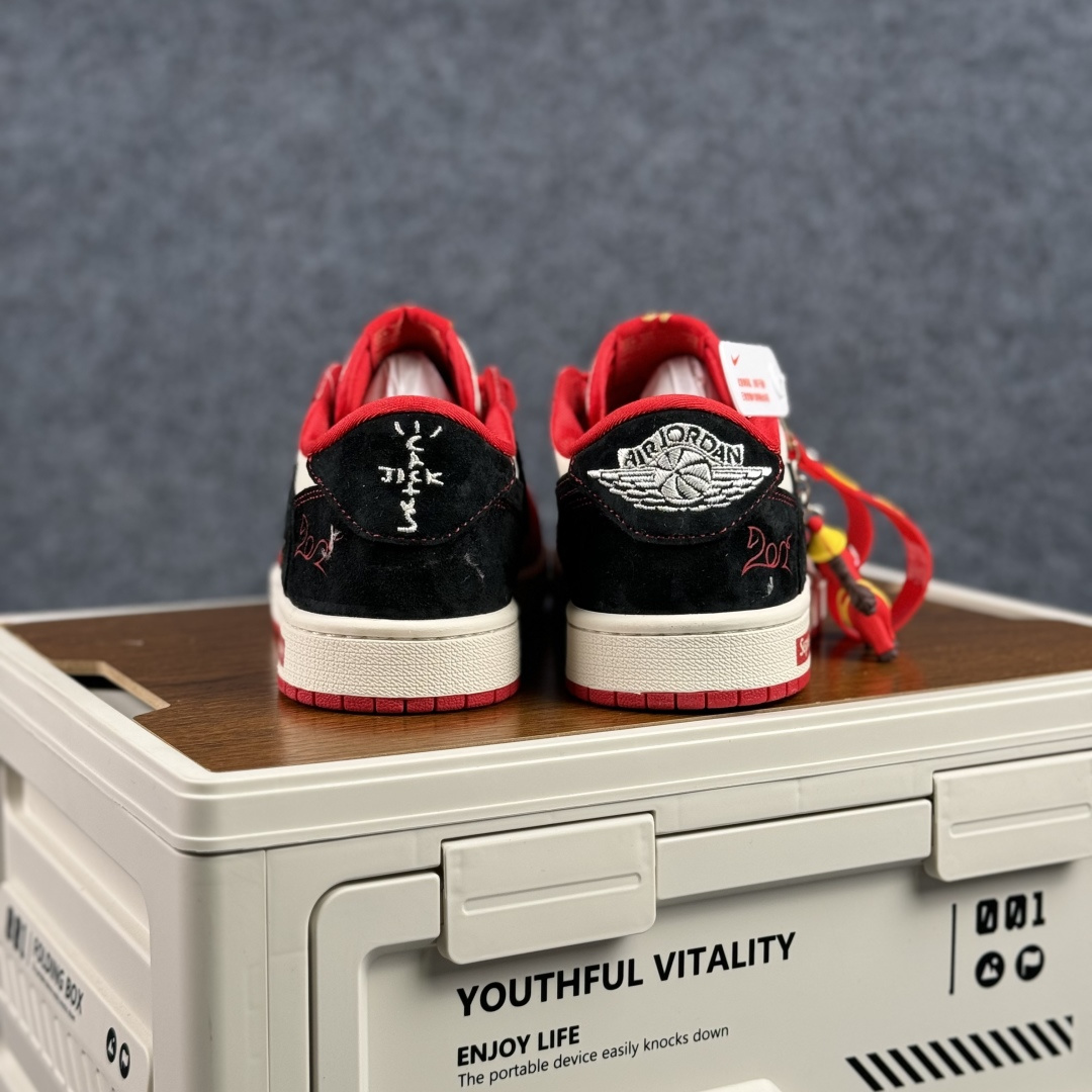 280 Nike Air Jordan 1 Low 定制配色 马年限定 定制AJ联名-高端定制 低帮复古文化板鞋 FC1688-247