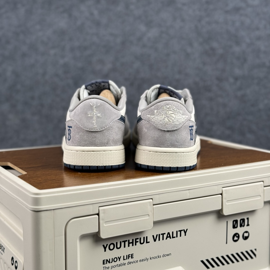 280 Air Jordan 1 Low AJ1 乔1棋盘格纹 高端定制 低帮复古篮球鞋 LD2028-076