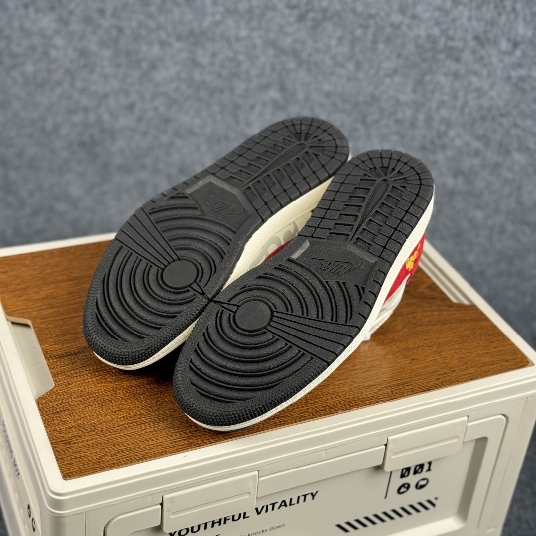 Nike Air Jordan 1 Low 定制配色 马年限定 定制AJ联名-高端定制 低帮复古文化板鞋 DF61-9001