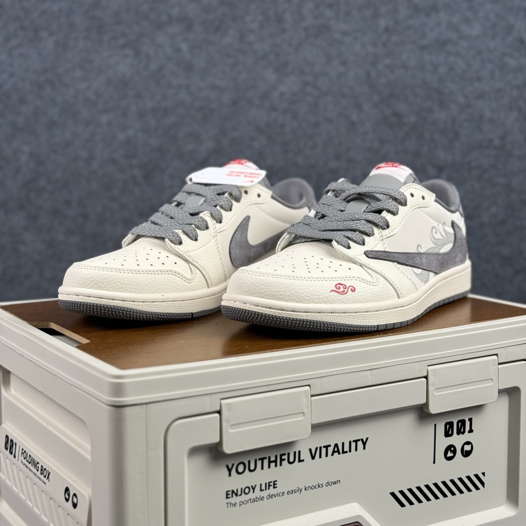 Nike Air Jordan 1 Low 定制配色 马年限定 定制AJ联名-高端定制 低帮复古文化板鞋 XT6998-116