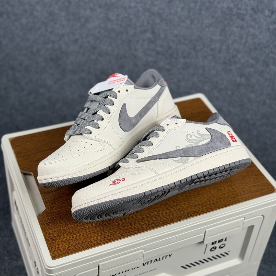 Nike Air Jordan 1 Low 定制配色 马年限定 定制AJ联名-高端定制 低帮复古文化板鞋 XT6998-116