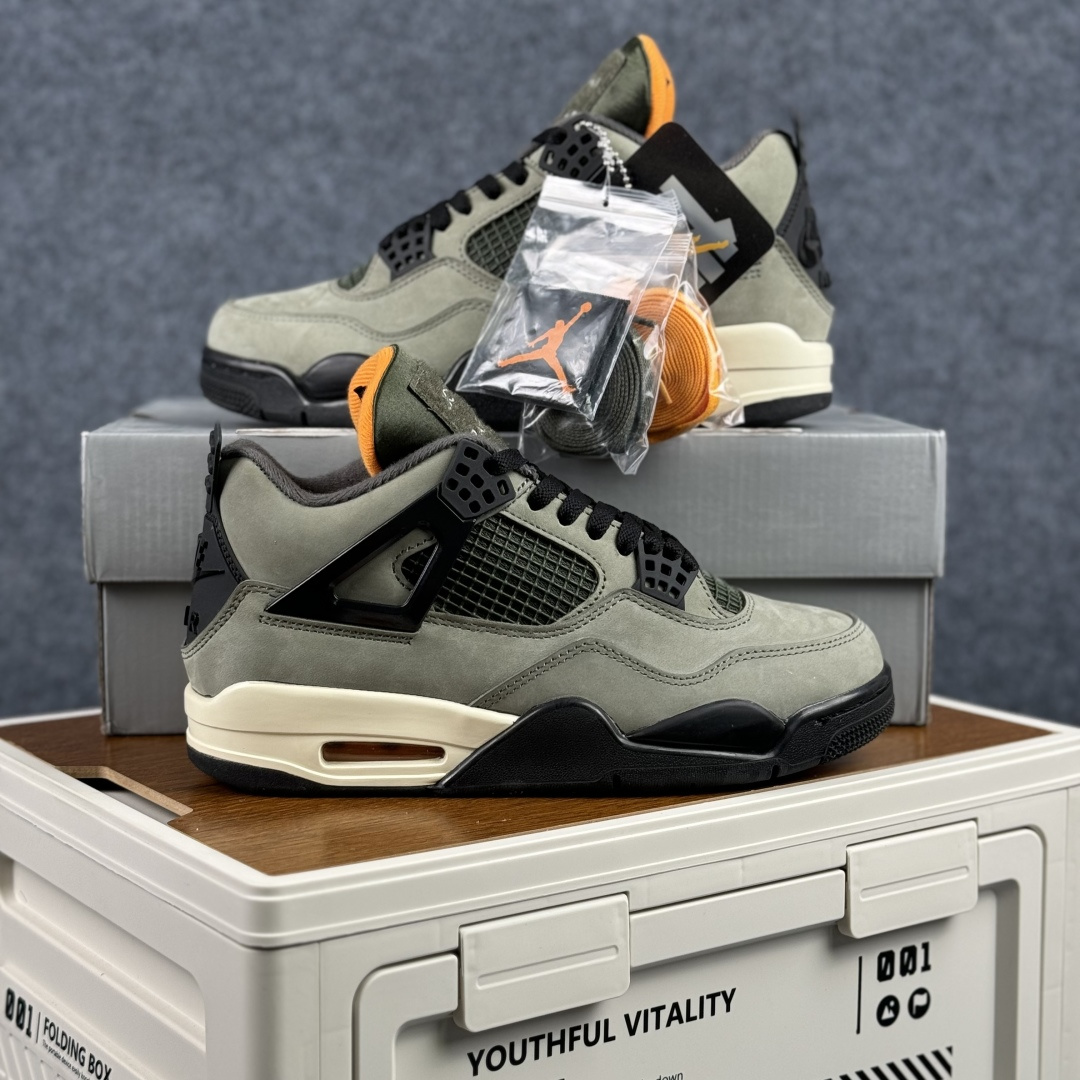 300 W版 Air Jordan AJ4 ”Metallic Gold” 橄榄绿 乔丹AJ4代中帮复古休闲篮球鞋 IB1519-200-Chinese UA Cheap High Quatity Brand Clothes Bags handbags Sneakers wholesale wholesaler seller from China Factory suppliers Fashion Clothing Shoes best Quality Beautiful Price 300 W版 Air Jordan AJ4 ”Metallic Gold” 橄榄绿 乔丹AJ4代中帮复古休闲篮球鞋 IB1519-200