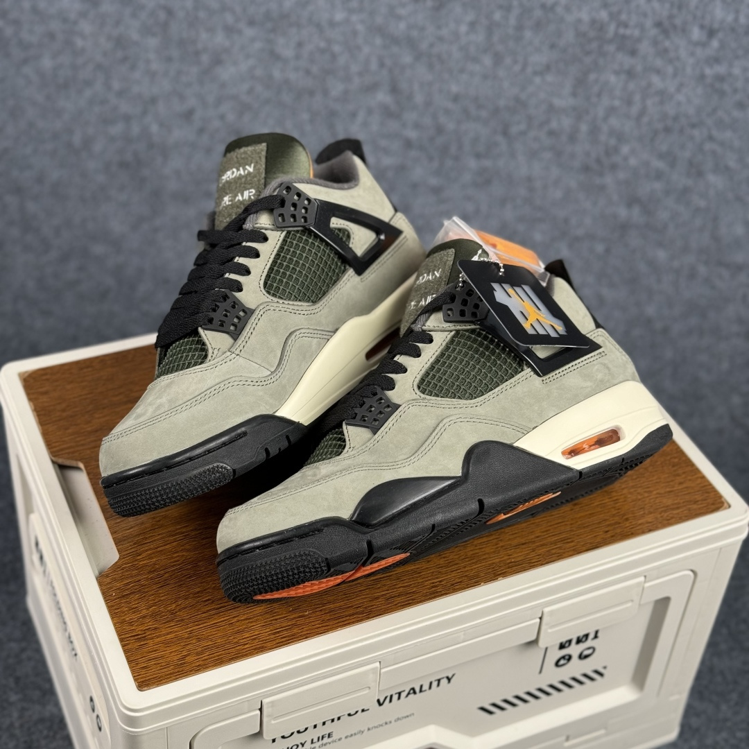 300 W版 Air Jordan AJ4 ”Metallic Gold” 橄榄绿 乔丹AJ4代中帮复古休闲篮球鞋 IB1519-200-Chinese UA Cheap High Quatity Brand Clothes Bags handbags Sneakers wholesale wholesaler seller from China Factory suppliers Fashion Clothing Shoes best Quality Beautiful Price 300 W版 Air Jordan AJ4 ”Metallic Gold” 橄榄绿 乔丹AJ4代中帮复古休闲篮球鞋 IB1519-200