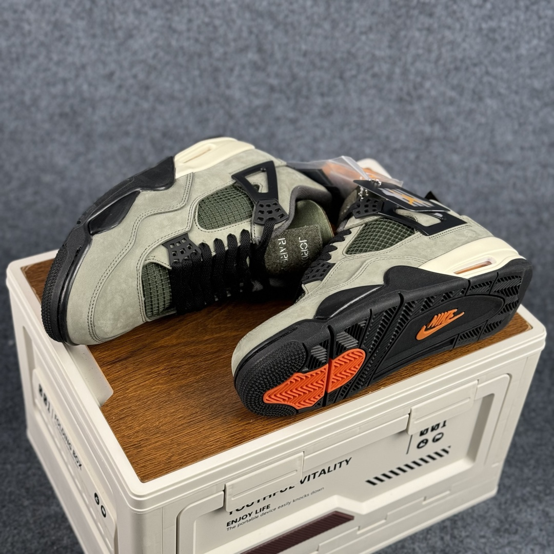 300 W版 Air Jordan AJ4 ”Metallic Gold” 橄榄绿 乔丹AJ4代中帮复古休闲篮球鞋 IB1519-200-Chinese UA Cheap High Quatity Brand Clothes Bags handbags Sneakers wholesale wholesaler seller from China Factory suppliers Fashion Clothing Shoes best Quality Beautiful Price 300 W版 Air Jordan AJ4 ”Metallic Gold” 橄榄绿 乔丹AJ4代中帮复古休闲篮球鞋 IB1519-200