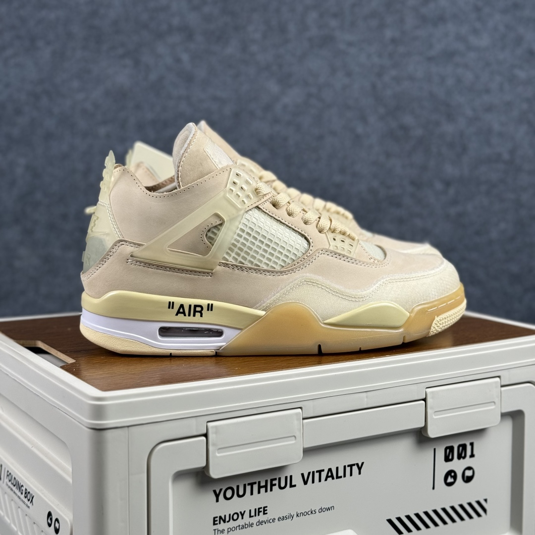 300 W版 Air Jordan AJ4 ”Metallic Gold” 米白 白帆 乔丹AJ4代中帮复古休闲篮球鞋 CV9388-100-Chinese UA Cheap High Quatity Brand Clothes Bags handbags Sneakers wholesale wholesaler seller from China Factory suppliers Fashion Clothing Shoes best Quality Beautiful Price 300 W版 Air Jordan AJ4 ”Metallic Gold” 米白 白帆 乔丹AJ4代中帮复古休闲篮球鞋 CV9388-100