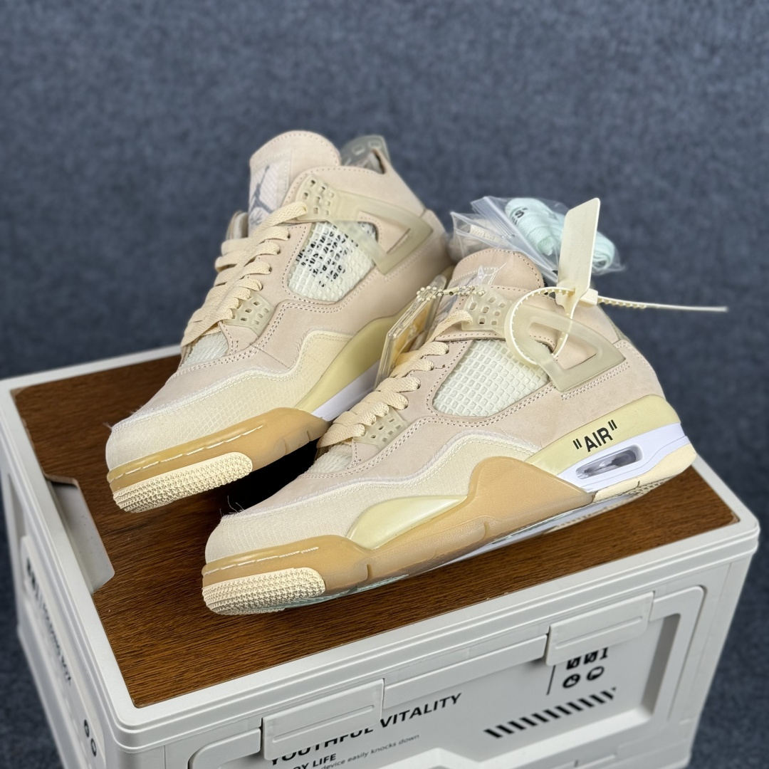 300 W版 Air Jordan AJ4 ”Metallic Gold” 米白 白帆 乔丹AJ4代中帮复古休闲篮球鞋 CV9388-100-Chinese UA Cheap High Quatity Brand Clothes Bags handbags Sneakers wholesale wholesaler seller from China Factory suppliers Fashion Clothing Shoes best Quality Beautiful Price 300 W版 Air Jordan AJ4 ”Metallic Gold” 米白 白帆 乔丹AJ4代中帮复古休闲篮球鞋 CV9388-100