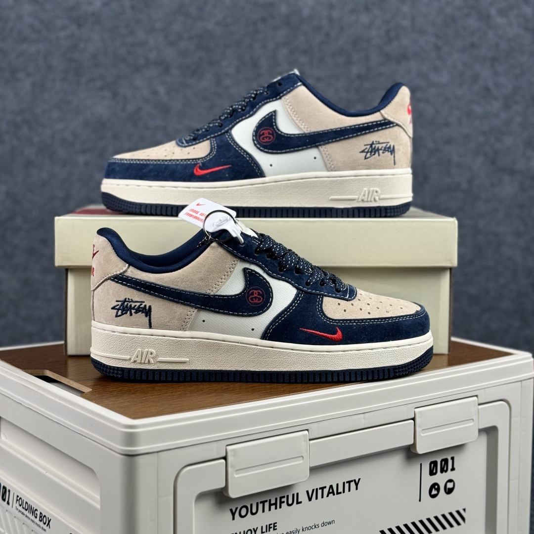 Stüssy × Nike Air Force 1 Low 街头复古 联名质感 XL1979-138-Top High Quatity Cheap Sneakers Fashion Clothing Clothes Bags handbags Shoes of all Brand wholesale With The best Quality And Beautiful Price from China Factory Chinese suppliers wholesaler seller Stüssy × Nike Air Force 1 Low 街头复古 联名质感 XL1979-138