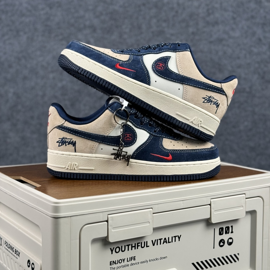 Stüssy × Nike Air Force 1 Low 街头复古 联名质感 XL1979-138-Top High Quatity Cheap Sneakers Fashion Clothing Clothes Bags handbags Shoes of all Brand wholesale With The best Quality And Beautiful Price from China Factory Chinese suppliers wholesaler seller Stüssy × Nike Air Force 1 Low 街头复古 联名质感 XL1979-138