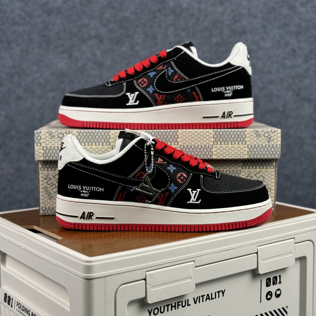 260 Nike Air Force 1'07 Low LV联名 暗夜霓虹 空军一号低帮休闲板鞋 FN4932-002-Chinese UA Cheap High Quatity Brand Clothes Bags handbags Sneakers wholesale wholesaler seller from China Factory suppliers Fashion Clothing Shoes best Quality Beautiful Price 260 Nike Air Force 1'07 Low LV联名 暗夜霓虹 空军一号低帮休闲板鞋 FN4932-002