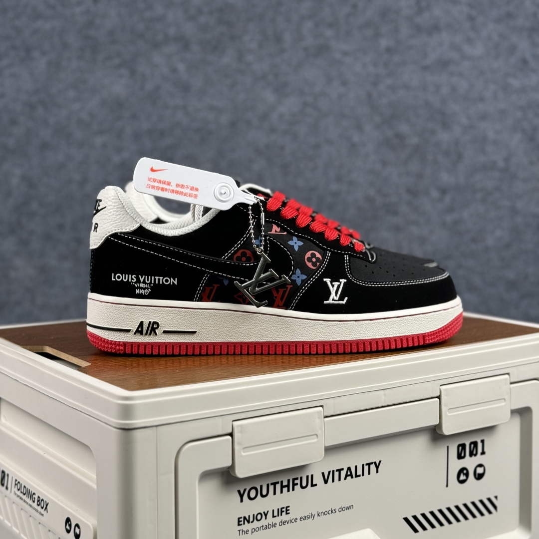 260 Nike Air Force 1'07 Low LV联名 暗夜霓虹 空军一号低帮休闲板鞋 FN4932-002-Chinese UA Cheap High Quatity Brand Clothes Bags handbags Sneakers wholesale wholesaler seller from China Factory suppliers Fashion Clothing Shoes best Quality Beautiful Price 260 Nike Air Force 1'07 Low LV联名 暗夜霓虹 空军一号低帮休闲板鞋 FN4932-002