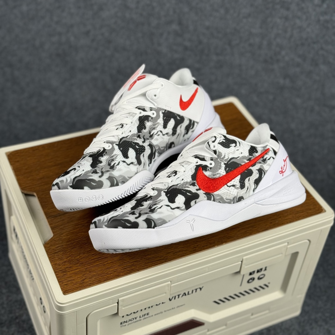 360 Kobe 8 Protro 「迷彩白红」 曼巴风骨 赛场利刃 HF2793-001-Chinese UA Cheap High Quatity Brand Clothes Bags handbags Sneakers wholesale wholesaler seller from China Factory suppliers Fashion Clothing Shoes best Quality Beautiful Price 360 Kobe 8 Protro 「迷彩白红」 曼巴风骨 赛场利刃 HF2793-001