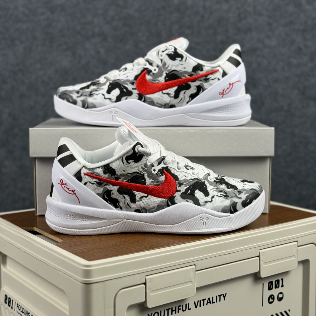 360 Kobe 8 Protro 「迷彩白红」 曼巴风骨 赛场利刃 HF2793-001-Chinese UA Cheap High Quatity Brand Clothes Bags handbags Sneakers wholesale wholesaler seller from China Factory suppliers Fashion Clothing Shoes best Quality Beautiful Price 360 Kobe 8 Protro 「迷彩白红」 曼巴风骨 赛场利刃 HF2793-001