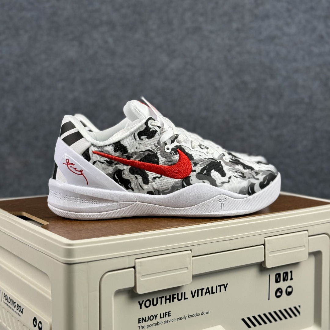 360 Kobe 8 Protro 「迷彩白红」 曼巴风骨 赛场利刃 HF2793-001-Chinese UA Cheap High Quatity Brand Clothes Bags handbags Sneakers wholesale wholesaler seller from China Factory suppliers Fashion Clothing Shoes best Quality Beautiful Price 360 Kobe 8 Protro 「迷彩白红」 曼巴风骨 赛场利刃 HF2793-001