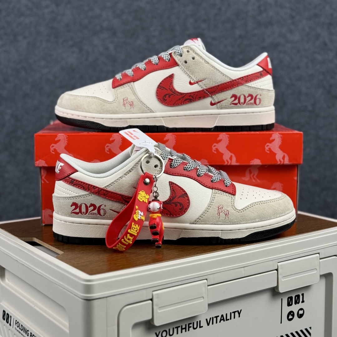 2026马年限定 · Nike Dunk Low 红运登场 ZH2598-806