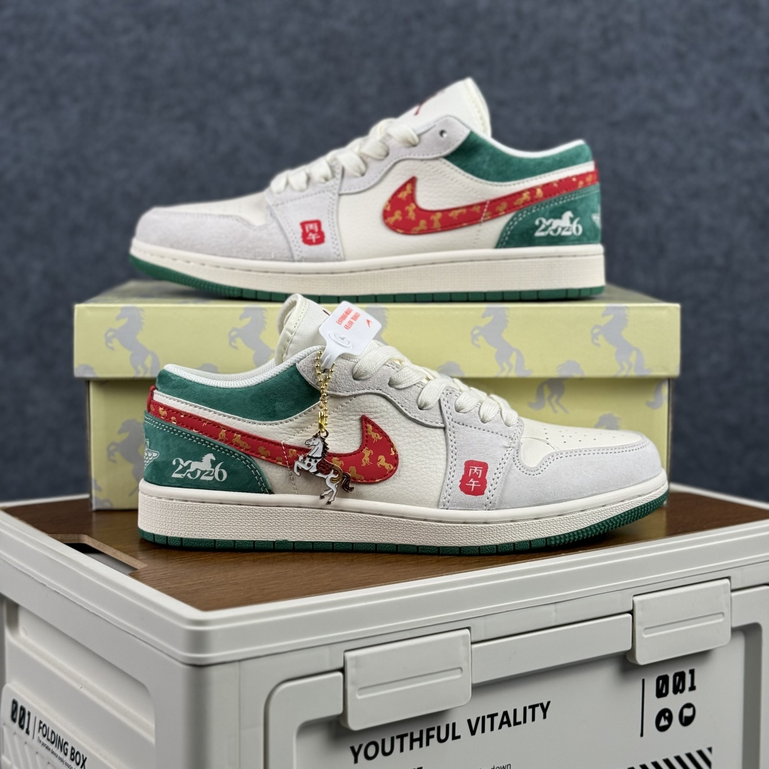 Air Jordan 1 Low AJ1 乔1 马年限定2026高端定制 低帮复古篮球鞋 LX1988-823-Top High Quatity Cheap Sneakers Fashion Clothing Clothes Bags handbags Shoes of all Brand wholesale With The best Quality And Beautiful Price from China Factory Chinese suppliers wholesaler seller Air Jordan 1 Low AJ1 乔1 马年限定2026高端定制 低帮复古篮球鞋 LX1988-823