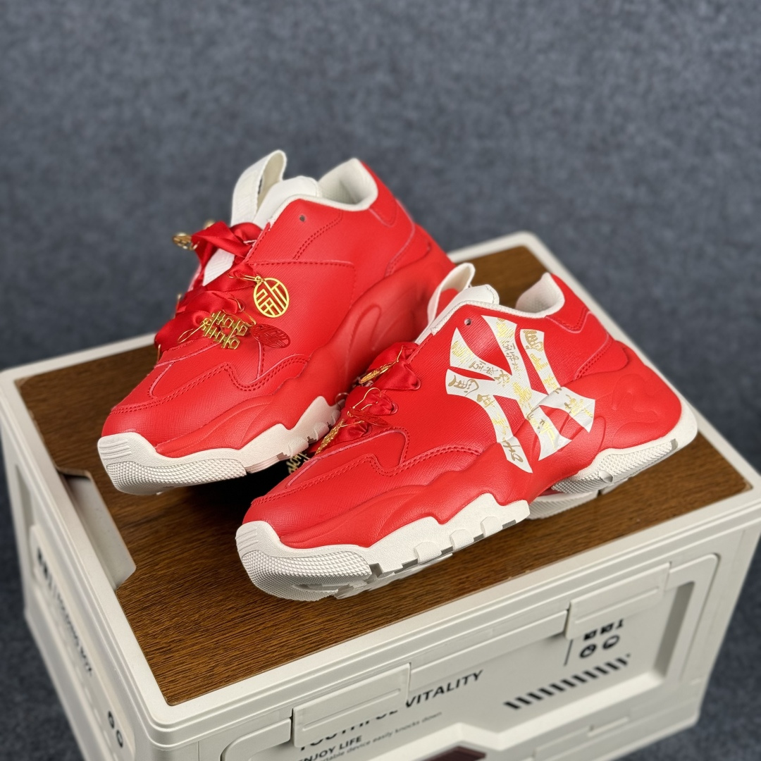 MLB NY 印花网红老爹鞋 马年限定 3ASHC101N