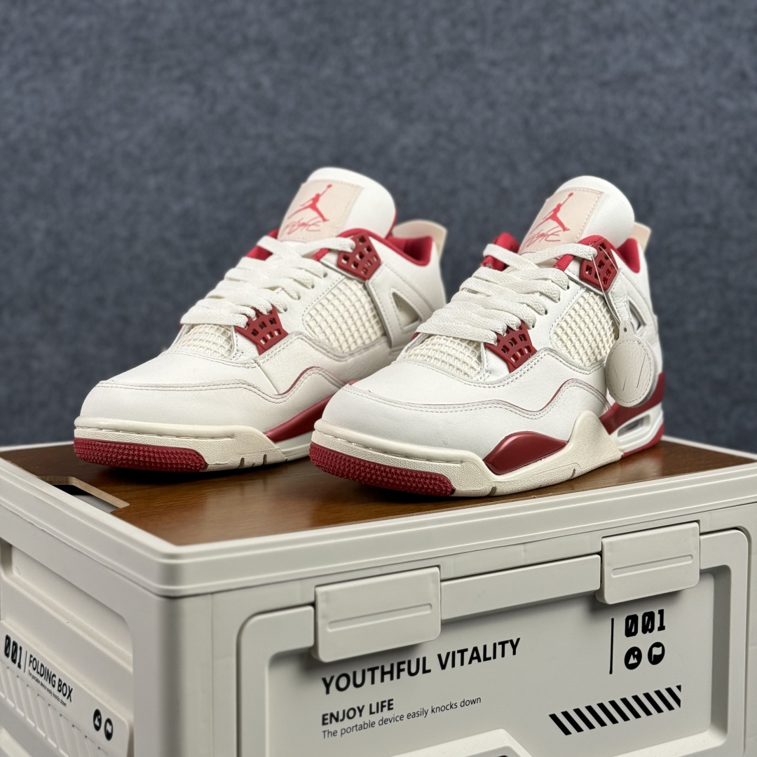 300 W版 Air Jordan AJ4 ”Metallic Gold” 红色情人节 乔丹AJ4代中帮复古休闲篮球鞋 HV0823-108-Chinese UA Cheap High Quatity Brand Clothes Bags handbags Sneakers wholesale wholesaler seller from China Factory suppliers Fashion Clothing Shoes best Quality Beautiful Price 300 W版 Air Jordan AJ4 ”Metallic Gold” 红色情人节 乔丹AJ4代中帮复古休闲篮球鞋 HV0823-108