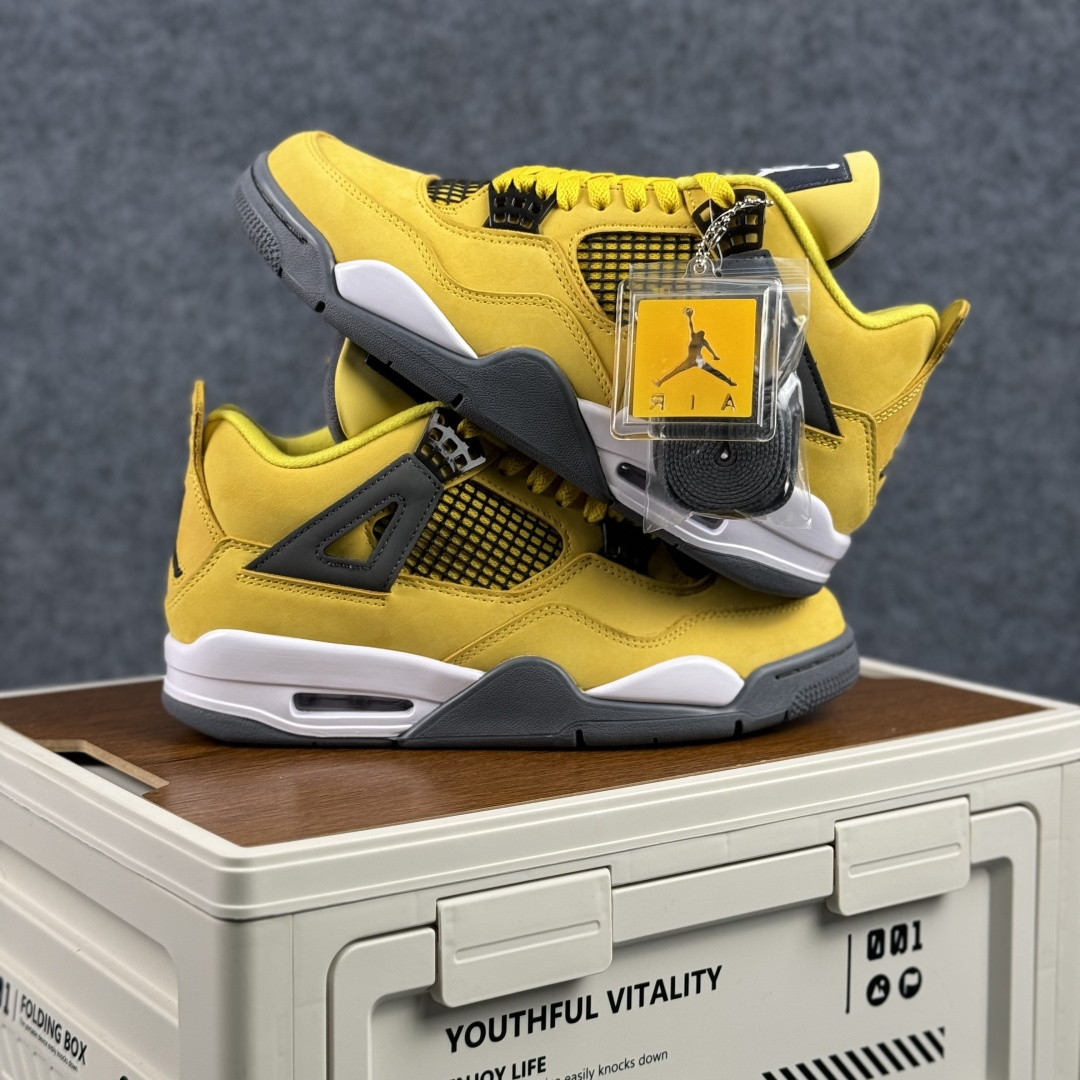 W版 Air Jordan AJ4 ”Metallic Gold” 电母黑黄 乔丹AJ4代中帮复古休闲篮球鞋 CT8527-700-Top High Quatity Cheap Sneakers Fashion Clothing Clothes Bags handbags Shoes of all Brand wholesale With The best Quality And Beautiful Price from China Factory Chinese suppliers wholesaler seller W版 Air Jordan AJ4 ”Metallic Gold” 电母黑黄 乔丹AJ4代中帮复古休闲篮球鞋 CT8527-700