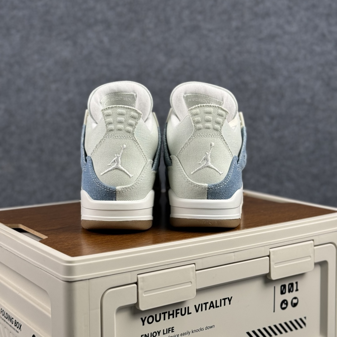 W版 Air Jordan AJ4 ”Metallic Gold” 水洗牛仔布 乔丹AJ4代中帮复古休闲篮球鞋 IB6716-100-Top High Quatity Cheap Sneakers Fashion Clothing Clothes Bags handbags Shoes of all Brand wholesale With The best Quality And Beautiful Price from China Factory Chinese suppliers wholesaler seller W版 Air Jordan AJ4 ”Metallic Gold” 水洗牛仔布 乔丹AJ4代中帮复古休闲篮球鞋 IB6716-100