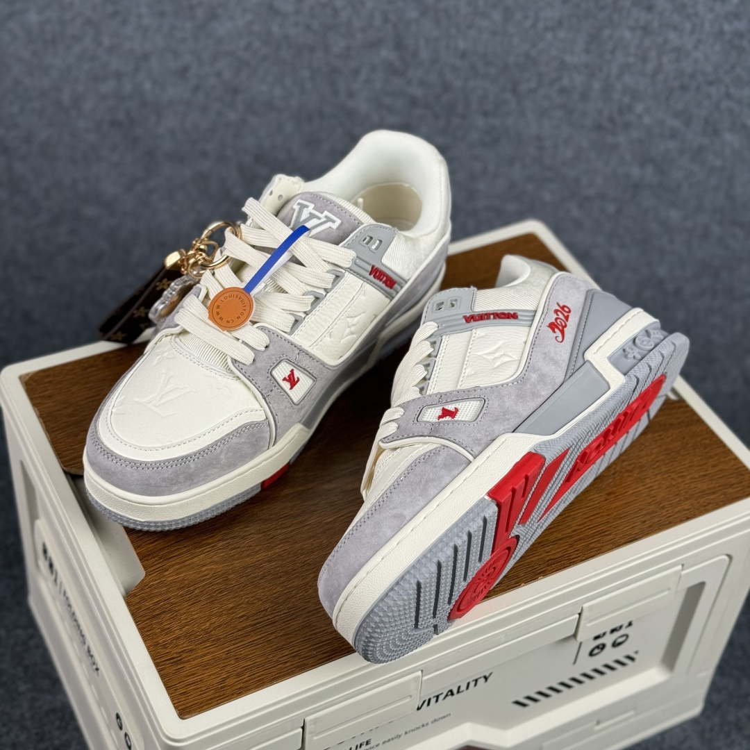 LOUIS VUITTON Trainer Maxi 路易威登 LV厚底板鞋 马年限定印花系列-Top High Quatity Cheap Sneakers Fashion Clothing Clothes Bags handbags Shoes of all Brand wholesale With The best Quality And Beautiful Price from China Factory Chinese suppliers wholesaler seller LOUIS VUITTON Trainer Maxi 路易威登 LV厚底板鞋 马年限定印花系列