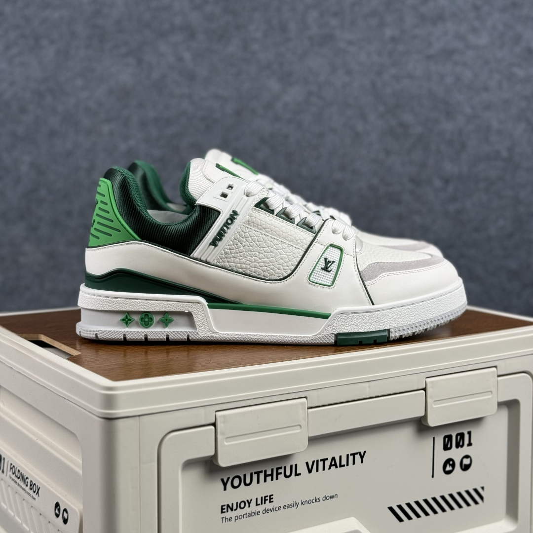 420 LOUIS VUITTON 路易威登 LV Trainer 板鞋-Chinese UA Cheap High Quatity Brand Clothes Bags handbags Sneakers wholesale wholesaler seller from China Factory suppliers Fashion Clothing Shoes best Quality Beautiful Price 420 LOUIS VUITTON 路易威登 LV Trainer 板鞋