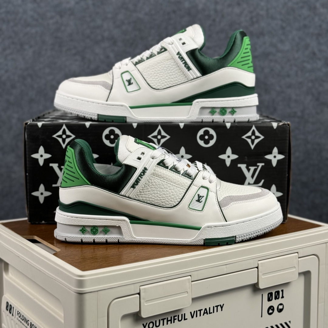 420 LOUIS VUITTON 路易威登 LV Trainer 板鞋-Chinese UA Cheap High Quatity Brand Clothes Bags handbags Sneakers wholesale wholesaler seller from China Factory suppliers Fashion Clothing Shoes best Quality Beautiful Price 420 LOUIS VUITTON 路易威登 LV Trainer 板鞋