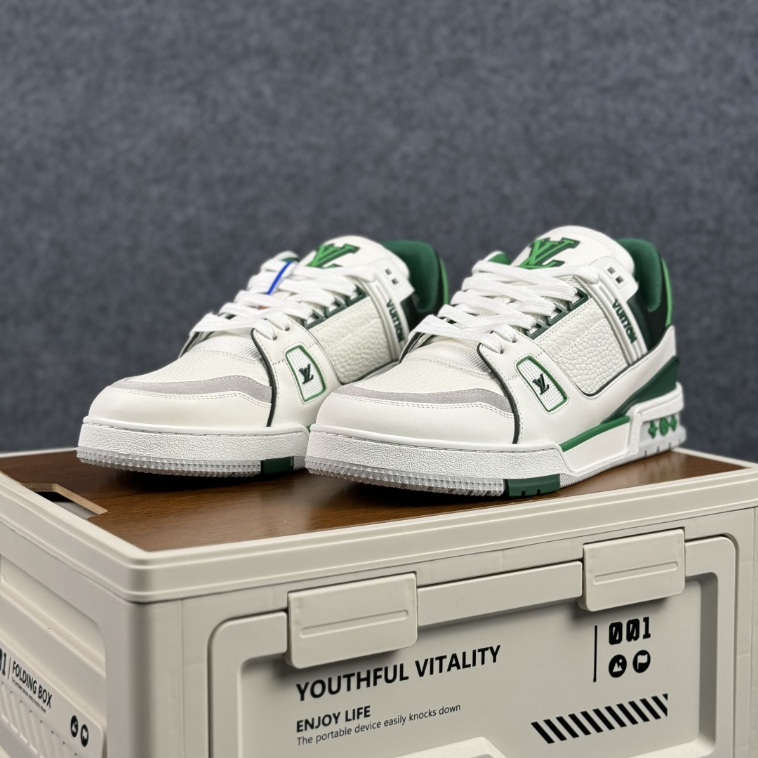 420 LOUIS VUITTON 路易威登 LV Trainer 板鞋-Chinese UA Cheap High Quatity Brand Clothes Bags handbags Sneakers wholesale wholesaler seller from China Factory suppliers Fashion Clothing Shoes best Quality Beautiful Price 420 LOUIS VUITTON 路易威登 LV Trainer 板鞋