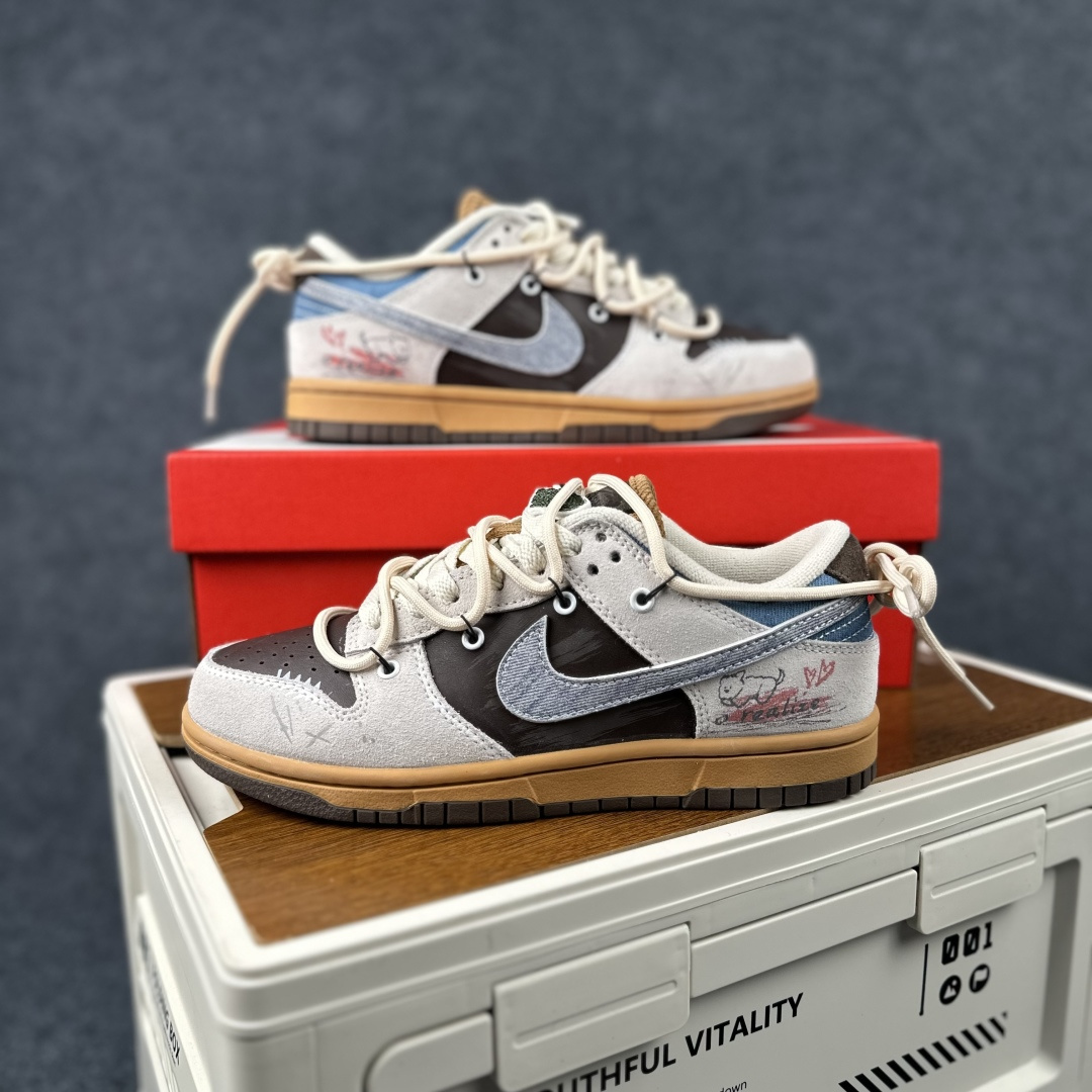 280 - Nike SB Dunk Low 棕榈美德拉 解构绑带 HQ3459-212-Chinese UA Cheap High Quatity Brand Clothes Bags handbags Sneakers wholesale wholesaler seller from China Factory suppliers Fashion Clothing Shoes best Quality Beautiful Price 280 - Nike SB Dunk Low 棕榈美德拉 解构绑带 HQ3459-212