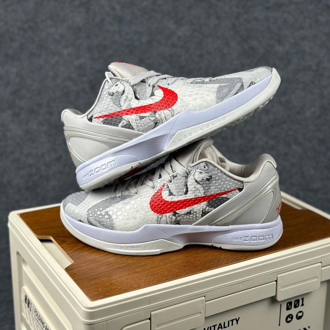 Nike Zoom Kobe VI 马年限定 CNY新年款 耐克 科比6代系列 低帮复刻实战运动低帮文化篮球鞋 CW2190-034 Nike Zoom Kobe VI 马年限定 CNY新年款 耐克 科比6代系列 低帮复刻实战运动低帮文化篮球鞋 CW2190-034