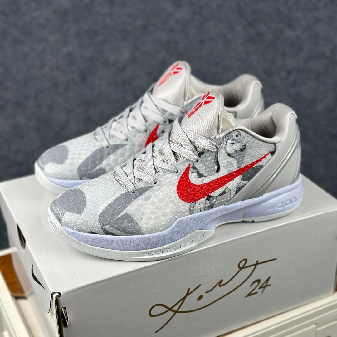 Nike Zoom Kobe VI 马年限定 CNY新年款 耐克 科比6代系列 低帮复刻实战运动低帮文化篮球鞋 CW2190-034 Nike Zoom Kobe VI 马年限定 CNY新年款 耐克 科比6代系列 低帮复刻实战运动低帮文化篮球鞋 CW2190-034