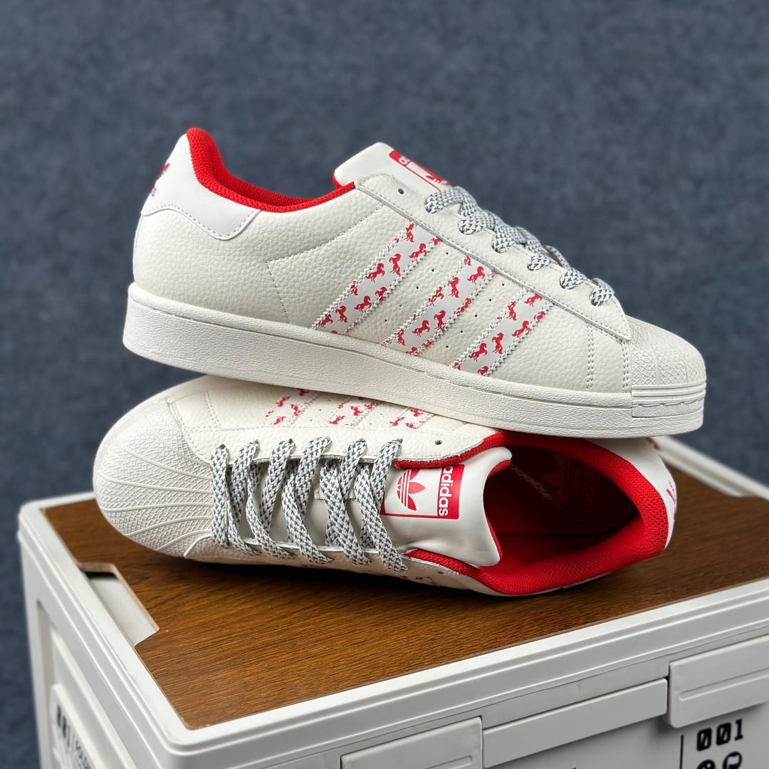 AD Originals Super马年限定 贝壳头板鞋 LX0918-Top High Quatity Cheap Sneakers Fashion Clothing Clothes Bags handbags Shoes of all Brand wholesale With The best Quality And Beautiful Price from China Factory Chinese suppliers wholesaler seller AD Originals Super马年限定 贝壳头板鞋 LX0918
