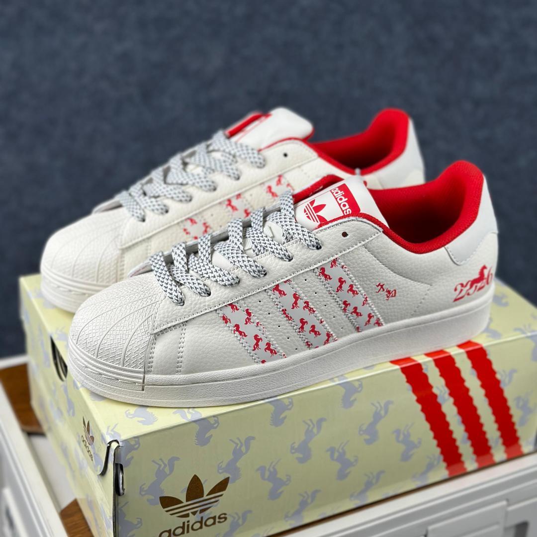 AD Originals Super马年限定 贝壳头板鞋 LX0918-Top High Quatity Cheap Sneakers Fashion Clothing Clothes Bags handbags Shoes of all Brand wholesale With The best Quality And Beautiful Price from China Factory Chinese suppliers wholesaler seller AD Originals Super马年限定 贝壳头板鞋 LX0918
