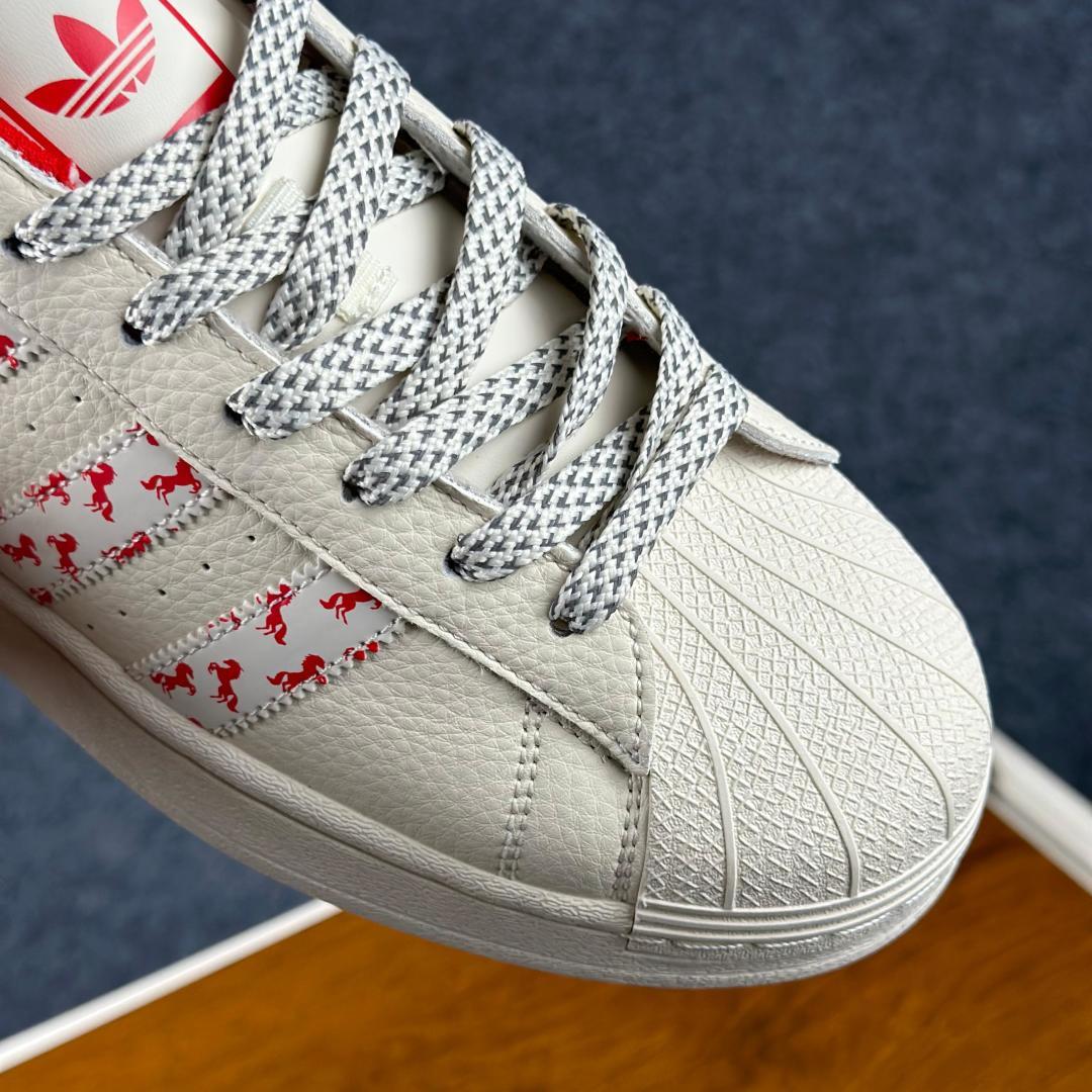 AD Originals Super马年限定 贝壳头板鞋 LX0918-Top High Quatity Cheap Sneakers Fashion Clothing Clothes Bags handbags Shoes of all Brand wholesale With The best Quality And Beautiful Price from China Factory Chinese suppliers wholesaler seller AD Originals Super马年限定 贝壳头板鞋 LX0918