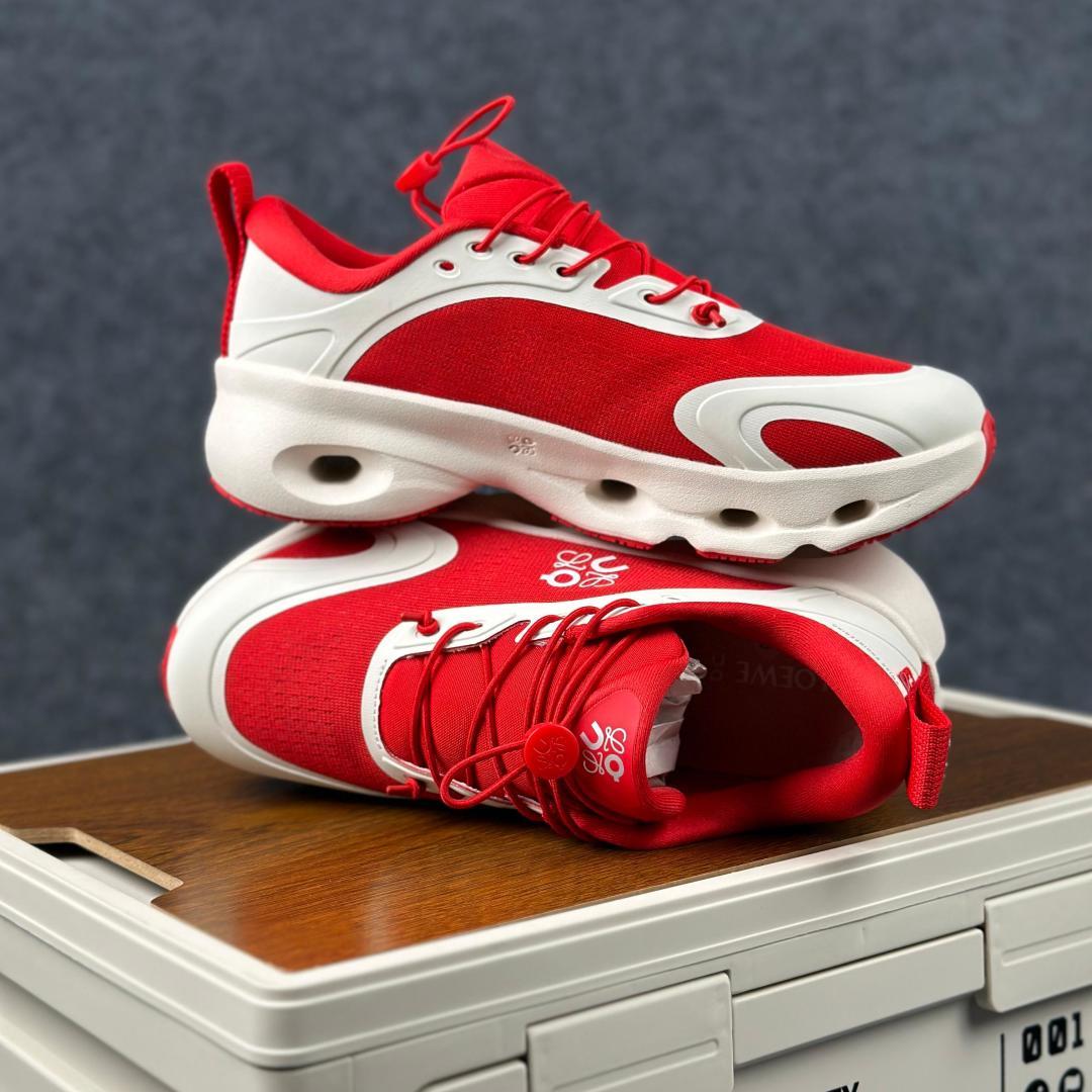 LOEWE罗意威 x ON昂跑 联名款 Cloudsolo系列 红白 36-46 3WF3060-Top High Quatity Cheap Sneakers Fashion Clothing Clothes Bags handbags Shoes of all Brand wholesale With The best Quality And Beautiful Price from China Factory Chinese suppliers wholesaler seller LOEWE罗意威 x ON昂跑 联名款 Cloudsolo系列 红白 36-46 3WF3060