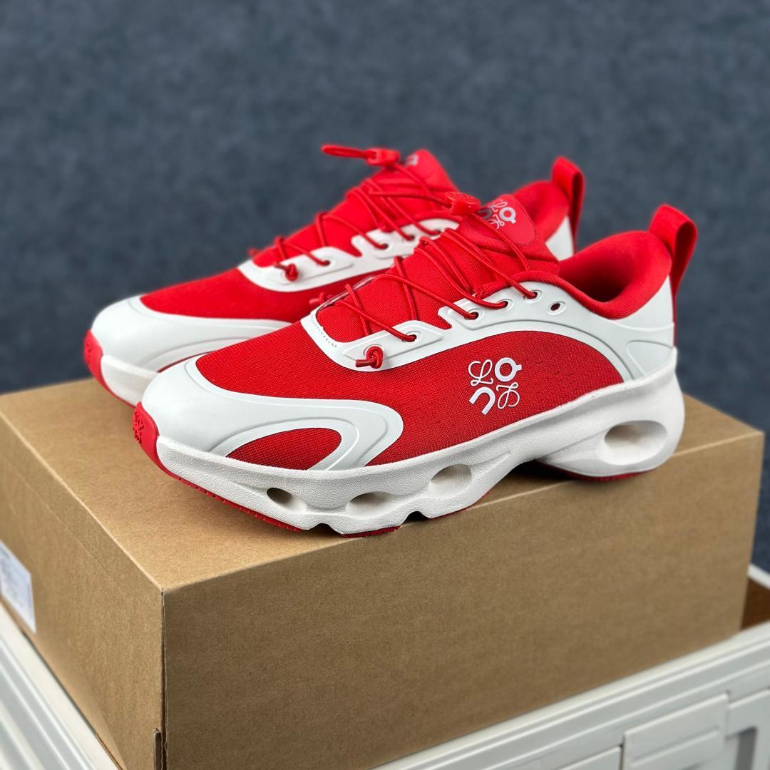 LOEWE罗意威 x ON昂跑 联名款 Cloudsolo系列 红白 36-46 3WF3060-Top High Quatity Cheap Sneakers Fashion Clothing Clothes Bags handbags Shoes of all Brand wholesale With The best Quality And Beautiful Price from China Factory Chinese suppliers wholesaler seller LOEWE罗意威 x ON昂跑 联名款 Cloudsolo系列 红白 36-46 3WF3060