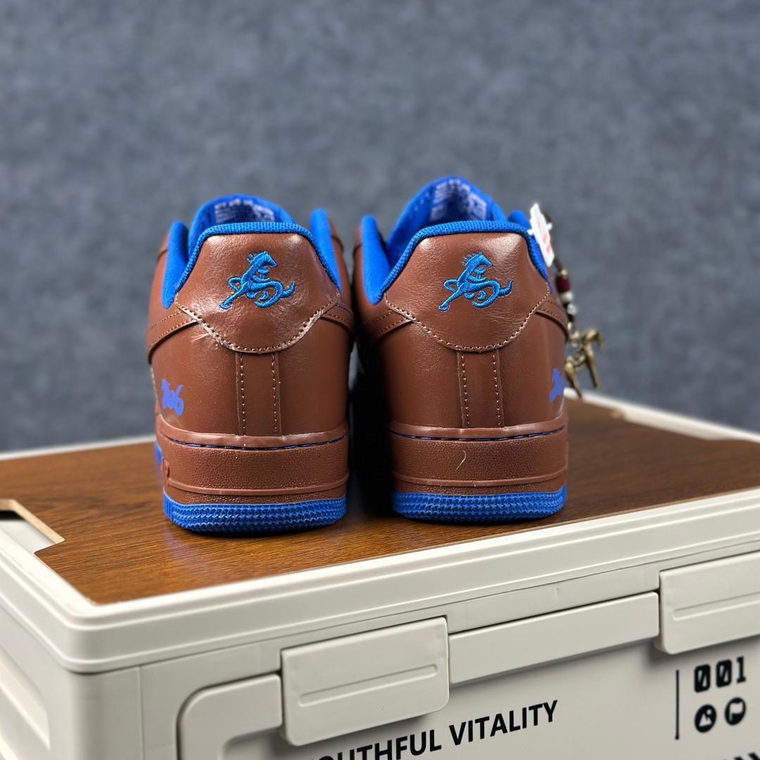 NIke Air Force 1 '07 Low “马年联名--檀棕碧蓝” XY9025 007 海外限量发售 空军一号低帮 运动鞋-Top High Quatity Cheap Sneakers Fashion Clothing Clothes Bags handbags Shoes of all Brand wholesale With The best Quality And Beautiful Price from China Factory Chinese suppliers wholesaler seller NIke Air Force 1 '07 Low “马年联名--檀棕碧蓝” XY9025 007 海外限量发售 空军一号低帮 运动鞋