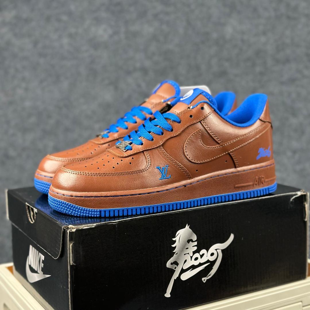 NIke Air Force 1 '07 Low “马年联名--檀棕碧蓝” XY9025 007 海外限量发售 空军一号低帮 运动鞋-Top High Quatity Cheap Sneakers Fashion Clothing Clothes Bags handbags Shoes of all Brand wholesale With The best Quality And Beautiful Price from China Factory Chinese suppliers wholesaler seller NIke Air Force 1 '07 Low “马年联名--檀棕碧蓝” XY9025 007 海外限量发售 空军一号低帮 运动鞋