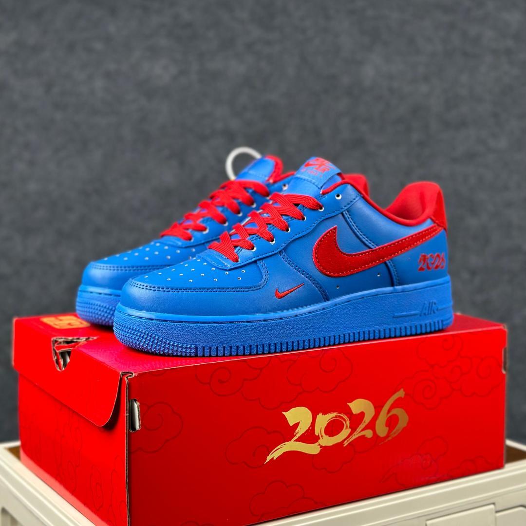 NIke Air Force 1 '07 Low “马年联名--蓝海焰红” DF0188 128 海外限量发售 空军一号低帮 运动鞋-Top High Quatity Cheap Sneakers Fashion Clothing Clothes Bags handbags Shoes of all Brand wholesale With The best Quality And Beautiful Price from China Factory Chinese suppliers wholesaler seller NIke Air Force 1 '07 Low “马年联名--蓝海焰红” DF0188 128 海外限量发售 空军一号低帮 运动鞋