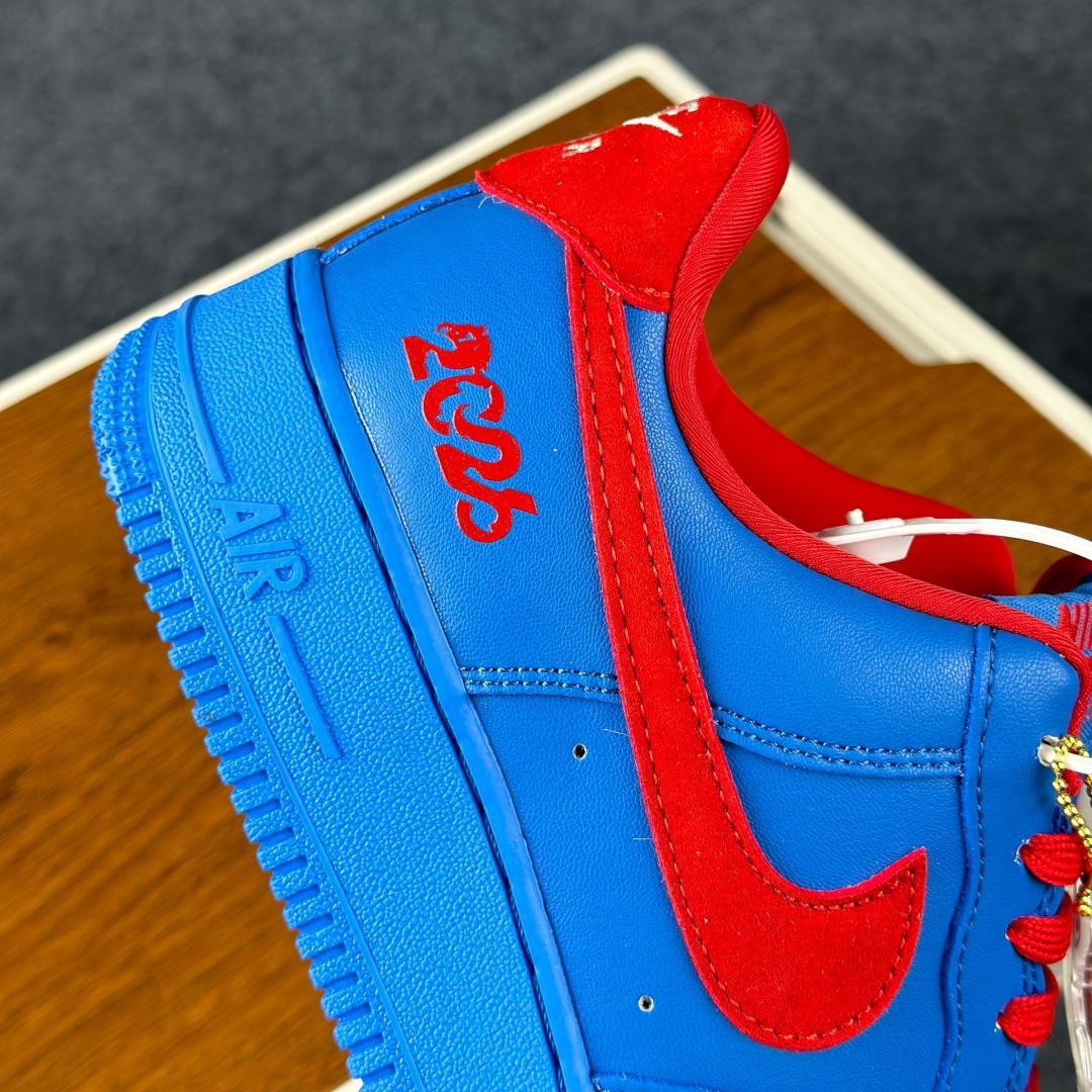 NIke Air Force 1 '07 Low “马年联名--蓝海焰红” DF0188 128 海外限量发售 空军一号低帮 运动鞋-Top High Quatity Cheap Sneakers Fashion Clothing Clothes Bags handbags Shoes of all Brand wholesale With The best Quality And Beautiful Price from China Factory Chinese suppliers wholesaler seller NIke Air Force 1 '07 Low “马年联名--蓝海焰红” DF0188 128 海外限量发售 空军一号低帮 运动鞋