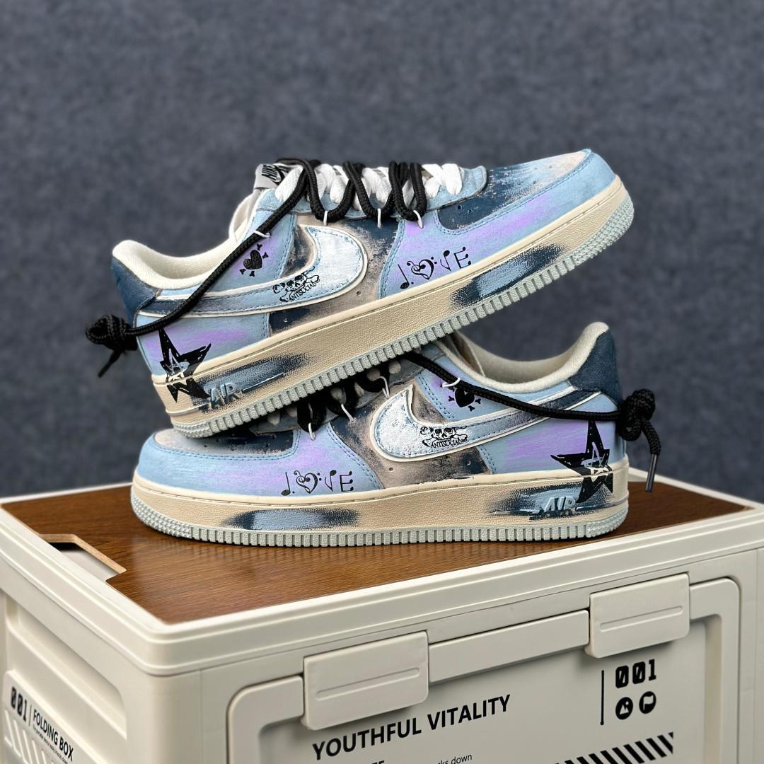 Air Force 1'07 Low ”Midnight Starburst” 手绘涂鸦 暗夜星芒 ZB2121-120-Top High Quatity Cheap Sneakers Fashion Clothing Clothes Bags handbags Shoes of all Brand wholesale With The best Quality And Beautiful Price from China Factory Chinese suppliers wholesaler seller Air Force 1'07 Low ”Midnight Starburst” 手绘涂鸦 暗夜星芒 ZB2121-120