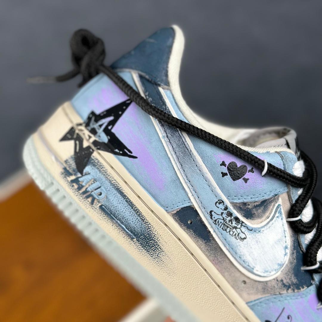 Air Force 1'07 Low ”Midnight Starburst” 手绘涂鸦 暗夜星芒 ZB2121-120-Top High Quatity Cheap Sneakers Fashion Clothing Clothes Bags handbags Shoes of all Brand wholesale With The best Quality And Beautiful Price from China Factory Chinese suppliers wholesaler seller Air Force 1'07 Low ”Midnight Starburst” 手绘涂鸦 暗夜星芒 ZB2121-120