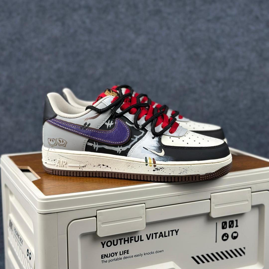 260 Nike Air Force 1'07 Low ”Boundary Break Graffiti” 手绘涂鸦 破界涂鸦 空军一号低帮休闲板鞋 LJ8822-121-Chinese UA Cheap High Quatity Brand Clothes Bags handbags Sneakers wholesale wholesaler seller from China Factory suppliers Fashion Clothing Shoes best Quality Beautiful Price 260 Nike Air Force 1'07 Low ”Boundary Break Graffiti” 手绘涂鸦 破界涂鸦 空军一号低帮休闲板鞋 LJ8822-121