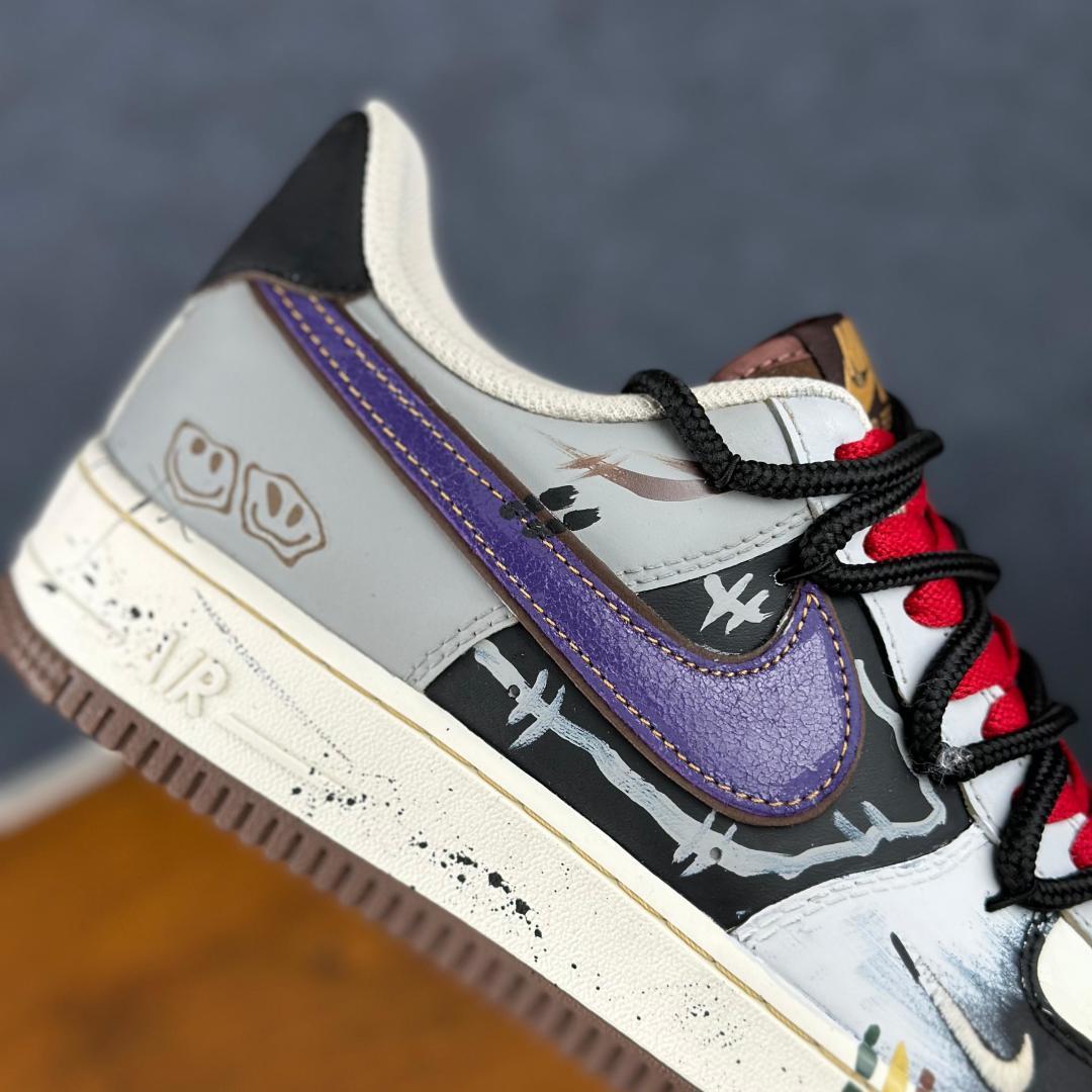 260 Nike Air Force 1'07 Low ”Boundary Break Graffiti” 手绘涂鸦 破界涂鸦 空军一号低帮休闲板鞋 LJ8822-121-Chinese UA Cheap High Quatity Brand Clothes Bags handbags Sneakers wholesale wholesaler seller from China Factory suppliers Fashion Clothing Shoes best Quality Beautiful Price 260 Nike Air Force 1'07 Low ”Boundary Break Graffiti” 手绘涂鸦 破界涂鸦 空军一号低帮休闲板鞋 LJ8822-121