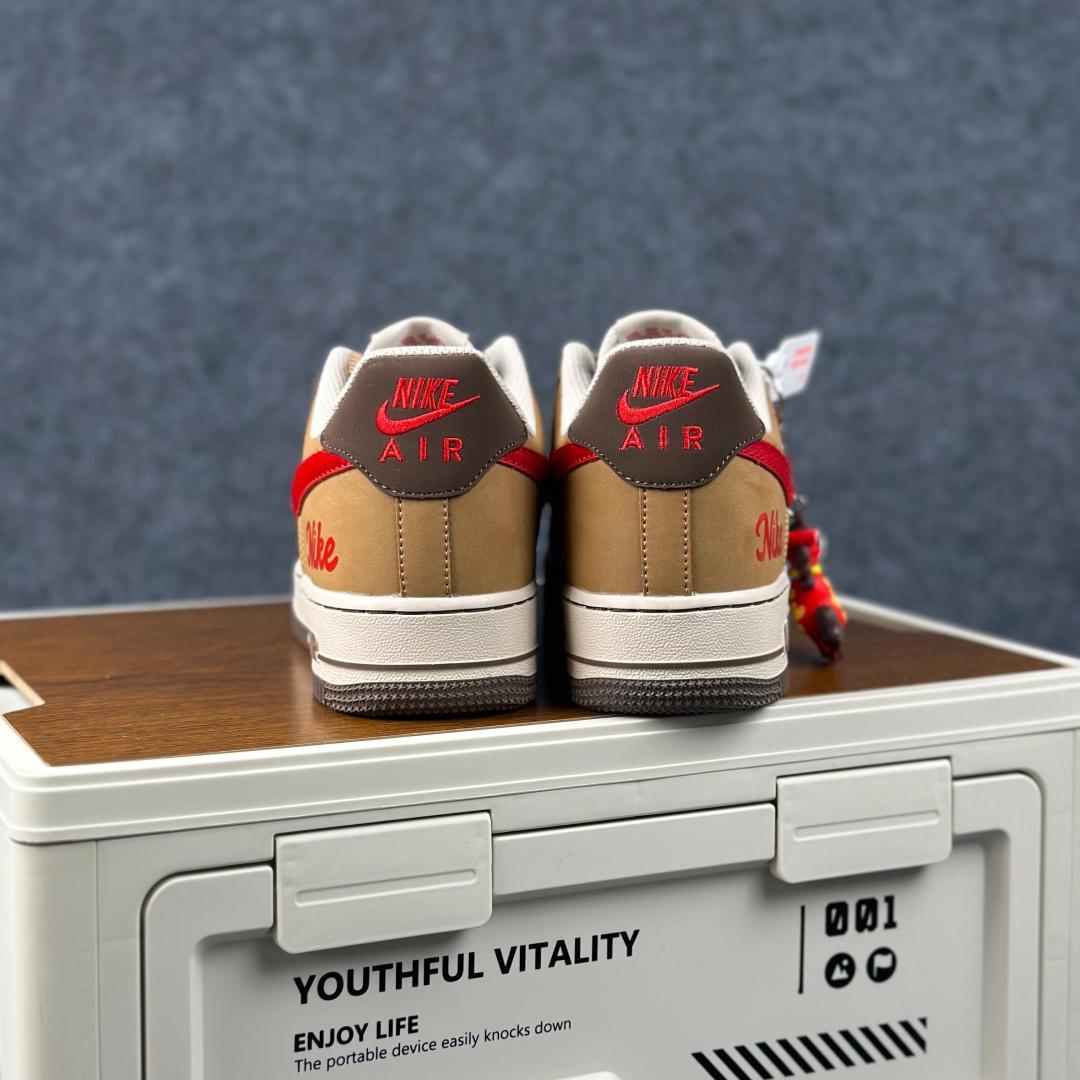 NIke Air Force 1 '07 Low “马年联名--暖棕朱红” NH0601-516-Top High Quatity Cheap Sneakers Fashion Clothing Clothes Bags handbags Shoes of all Brand wholesale With The best Quality And Beautiful Price from China Factory Chinese suppliers wholesaler seller NIke Air Force 1 '07 Low “马年联名--暖棕朱红” NH0601-516
