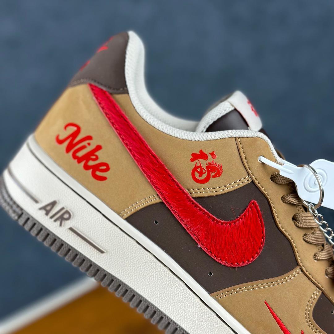 NIke Air Force 1 '07 Low “马年联名--暖棕朱红” NH0601-516-Top High Quatity Cheap Sneakers Fashion Clothing Clothes Bags handbags Shoes of all Brand wholesale With The best Quality And Beautiful Price from China Factory Chinese suppliers wholesaler seller NIke Air Force 1 '07 Low “马年联名--暖棕朱红” NH0601-516