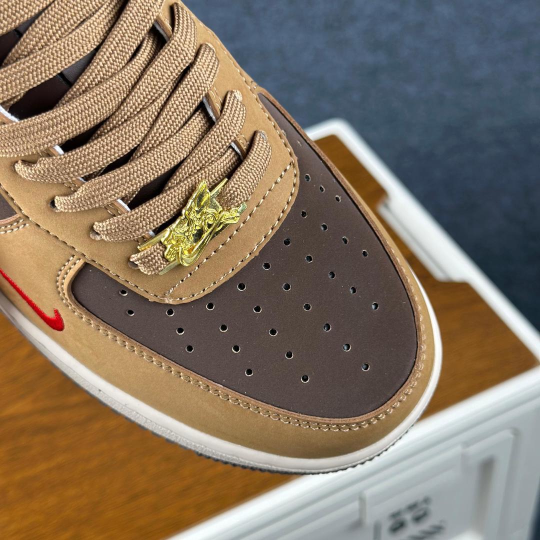 NIke Air Force 1 '07 Low “马年联名--暖棕朱红” NH0601-516-Top High Quatity Cheap Sneakers Fashion Clothing Clothes Bags handbags Shoes of all Brand wholesale With The best Quality And Beautiful Price from China Factory Chinese suppliers wholesaler seller NIke Air Force 1 '07 Low “马年联名--暖棕朱红” NH0601-516